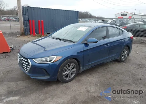 2018 Hyundai Elantra Sel из США, поврежденный, VIN 5NPD84LF4JH332545